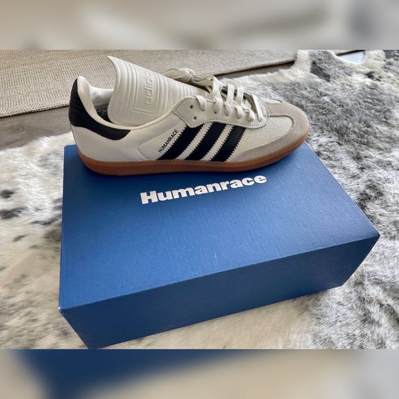 Adidas x Humanrace Samba "White" Sneakers - Picture 2 of 7